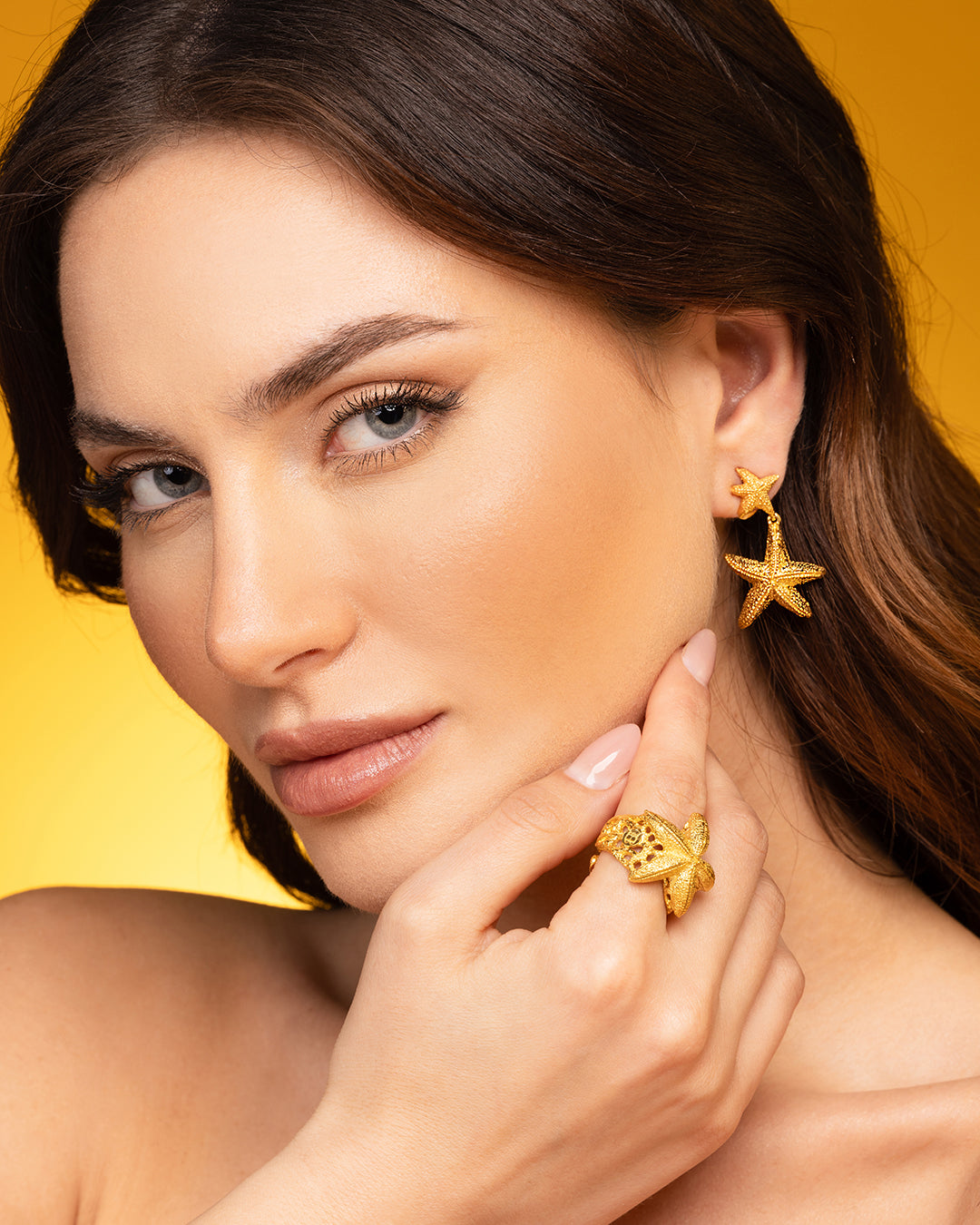 Anello Stella Marina Gold