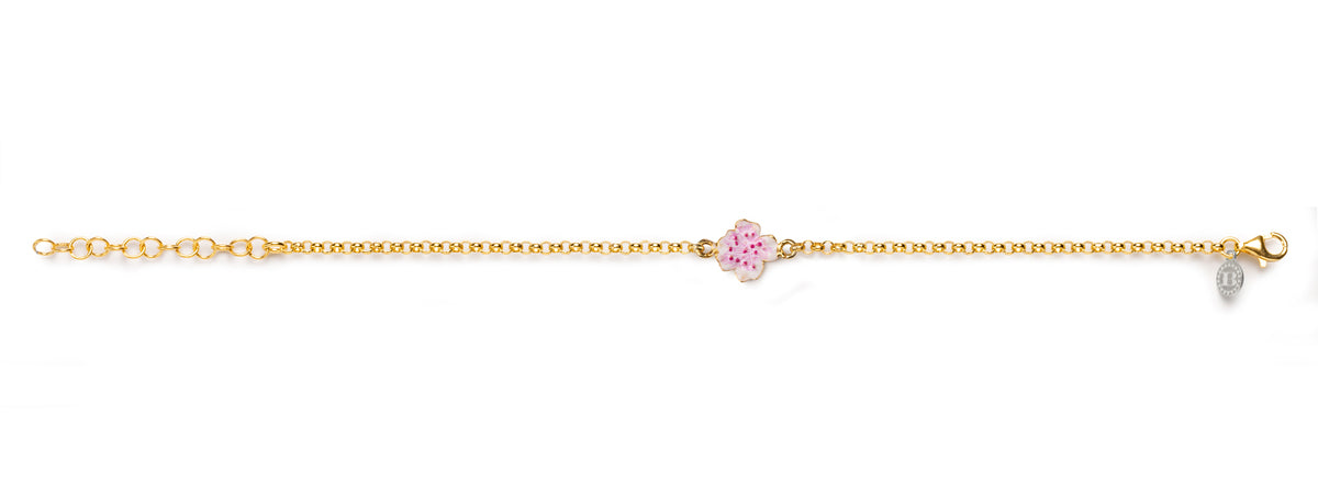 Peach Blossom Rolò Bracelet
