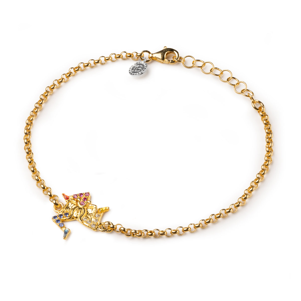 Bracciale Rolò Trinacria Lapilli