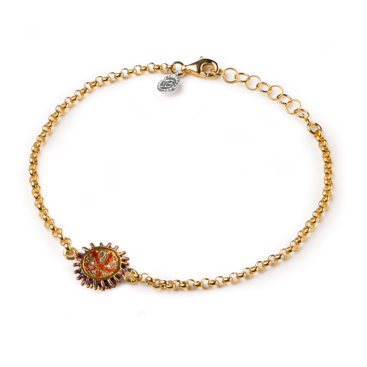 Sea Urchin Spines Lapilli Rolò Bracelet