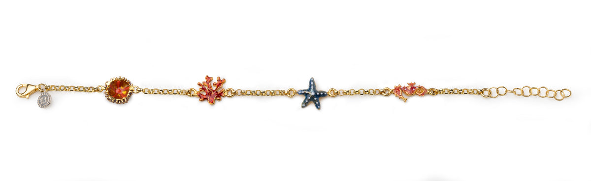Rolò Bracelet 4 Sea Symbols