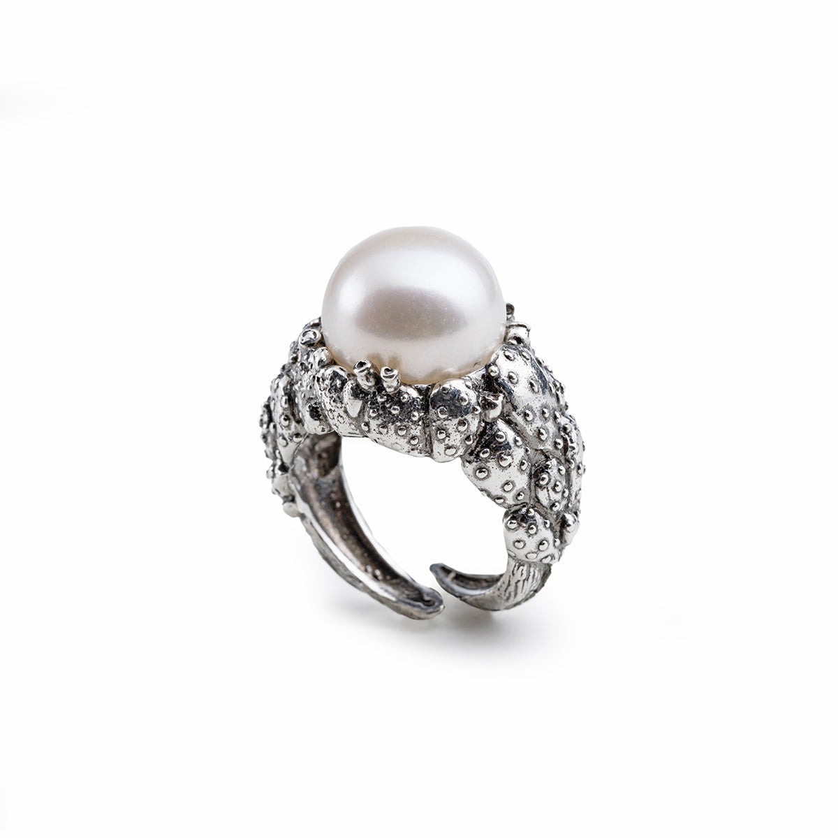 Nude Pala Di Fico Pearl Ring