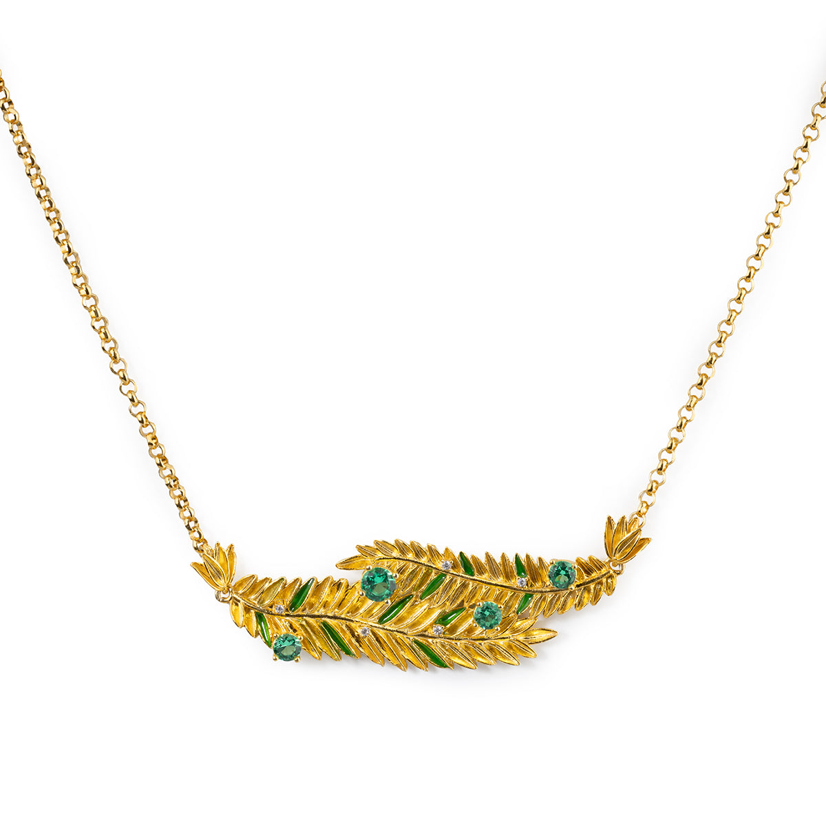Halskette Palme