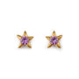 Mini Star Gem Earrings