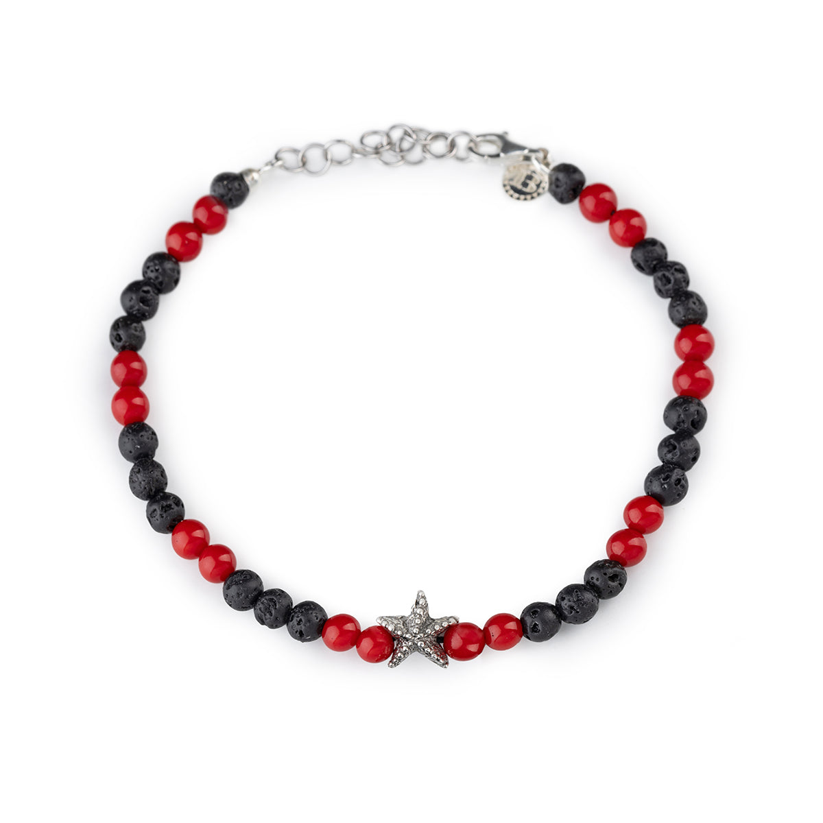 Bracciale  Lava Stella Corallo