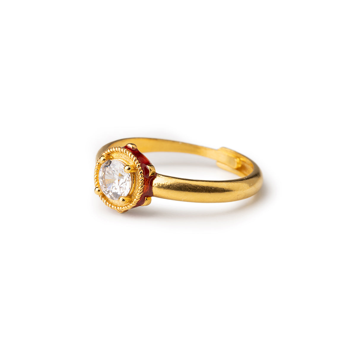 Anello Mini Tamburello Gemma