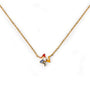 Mini Trinacria Gem Necklace