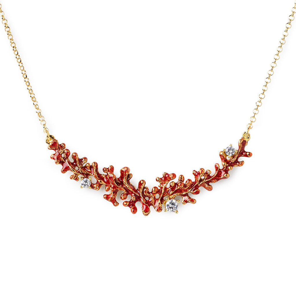 Mini Coral Necklace