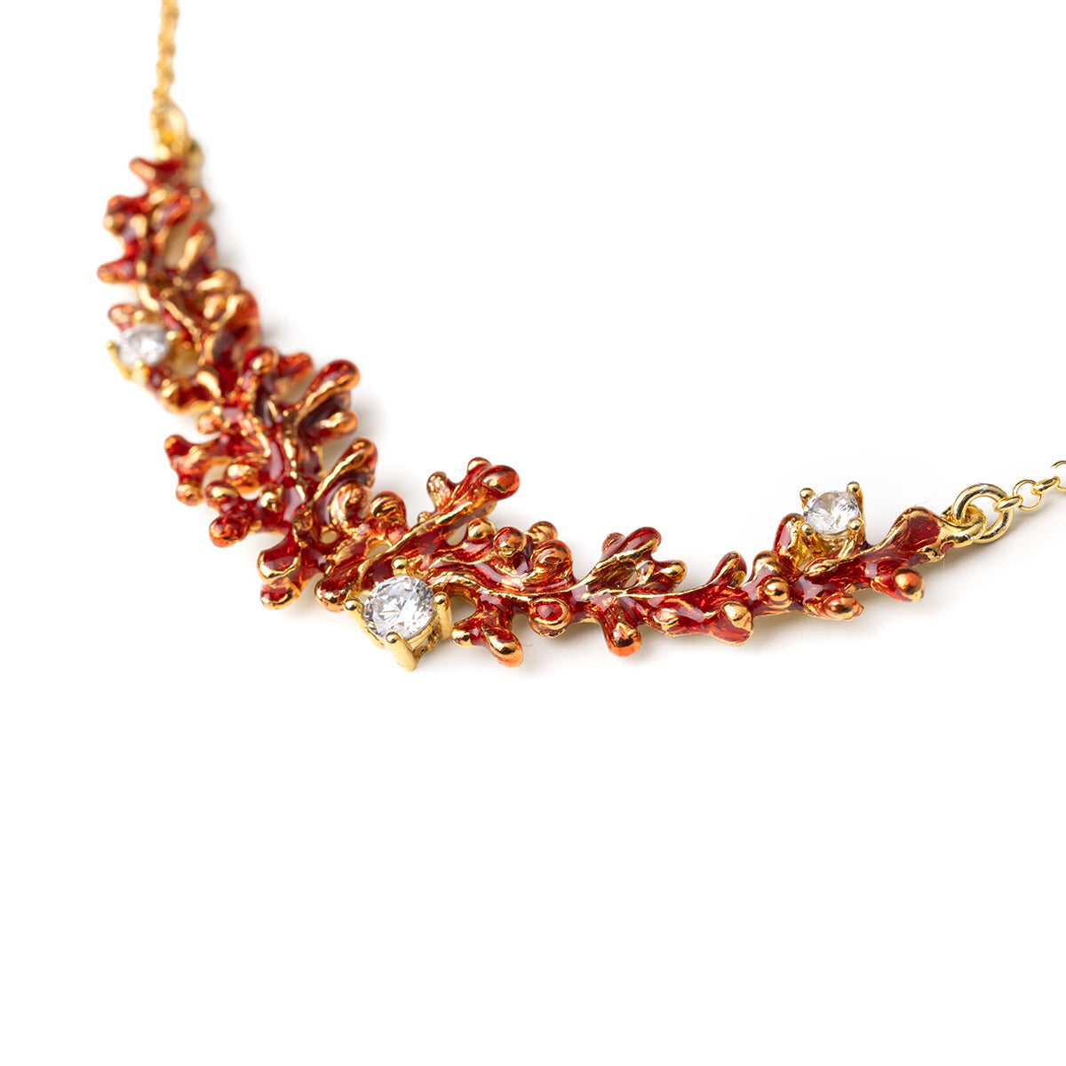 Mini Coral Necklace