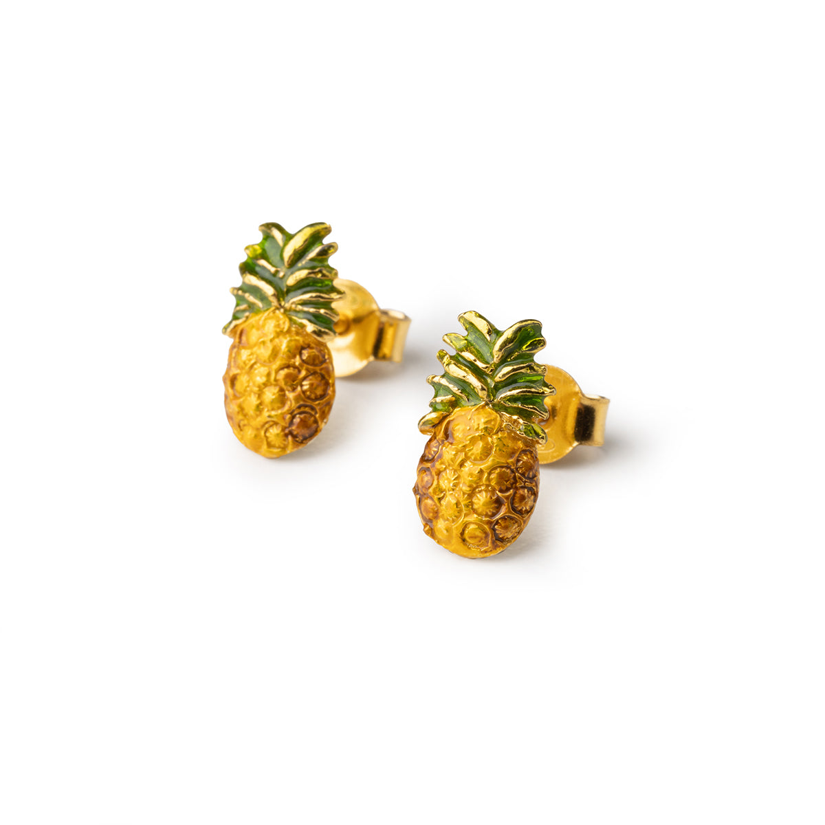 Mini-Ananas-Ohrringe