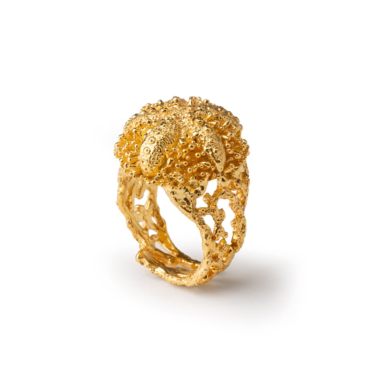 Ring Stachelig Gold