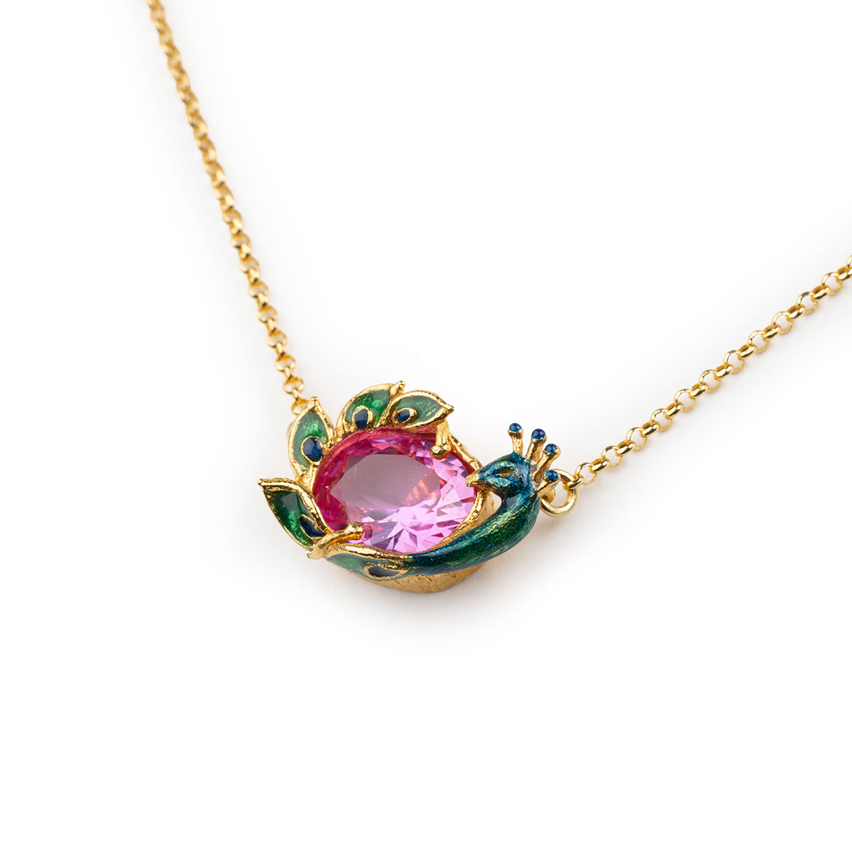 Peacock Necklace