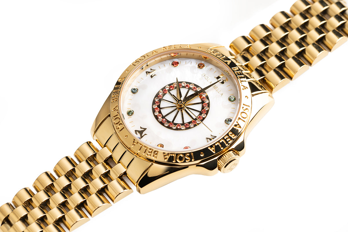 Orologio Ruota Gold