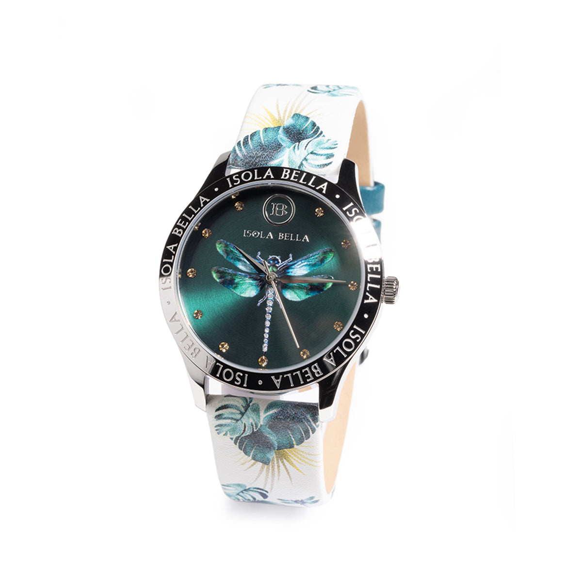 Emerald Dragonfly Watch