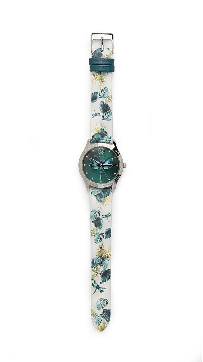 Emerald Dragonfly Watch