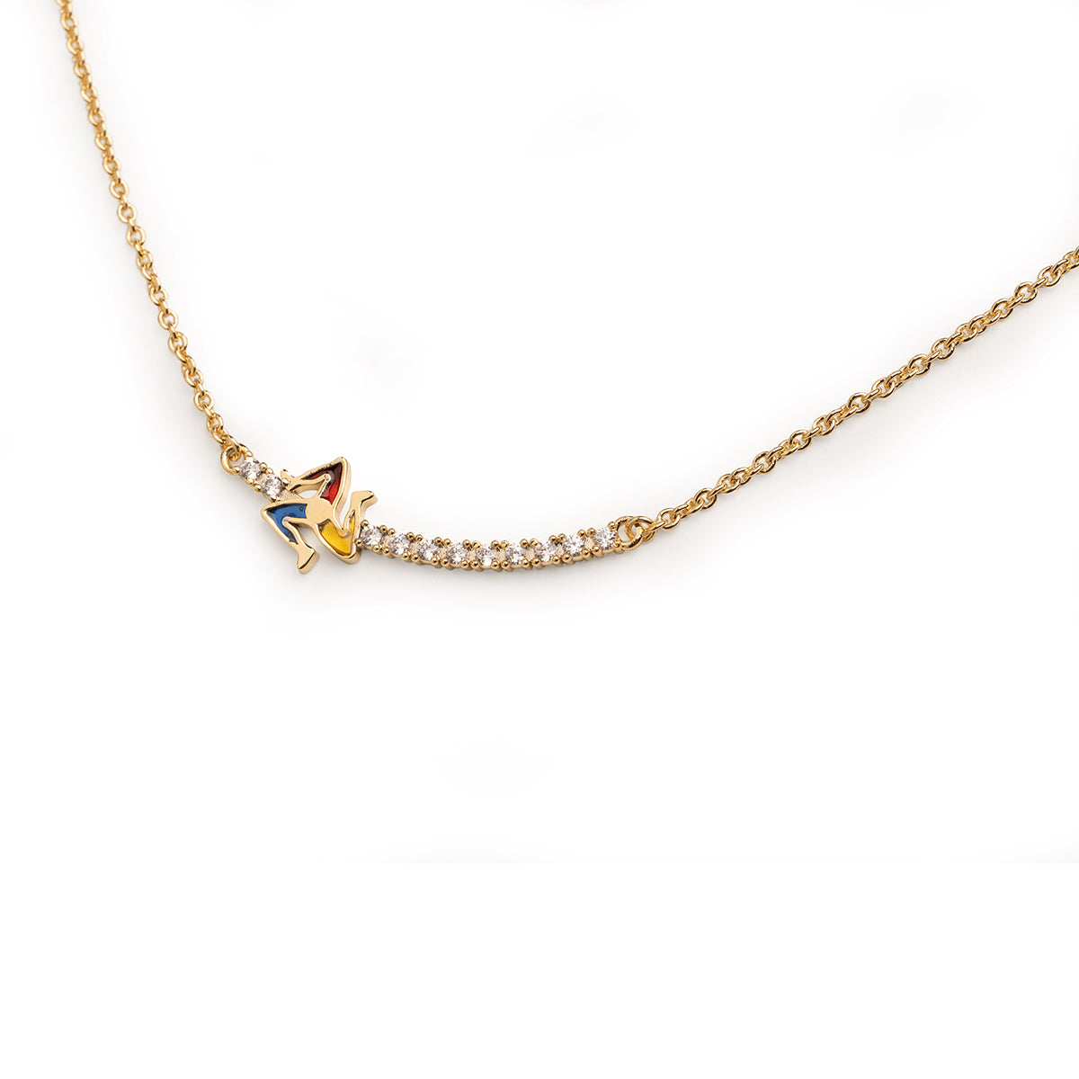 Easy Trinacria Necklace