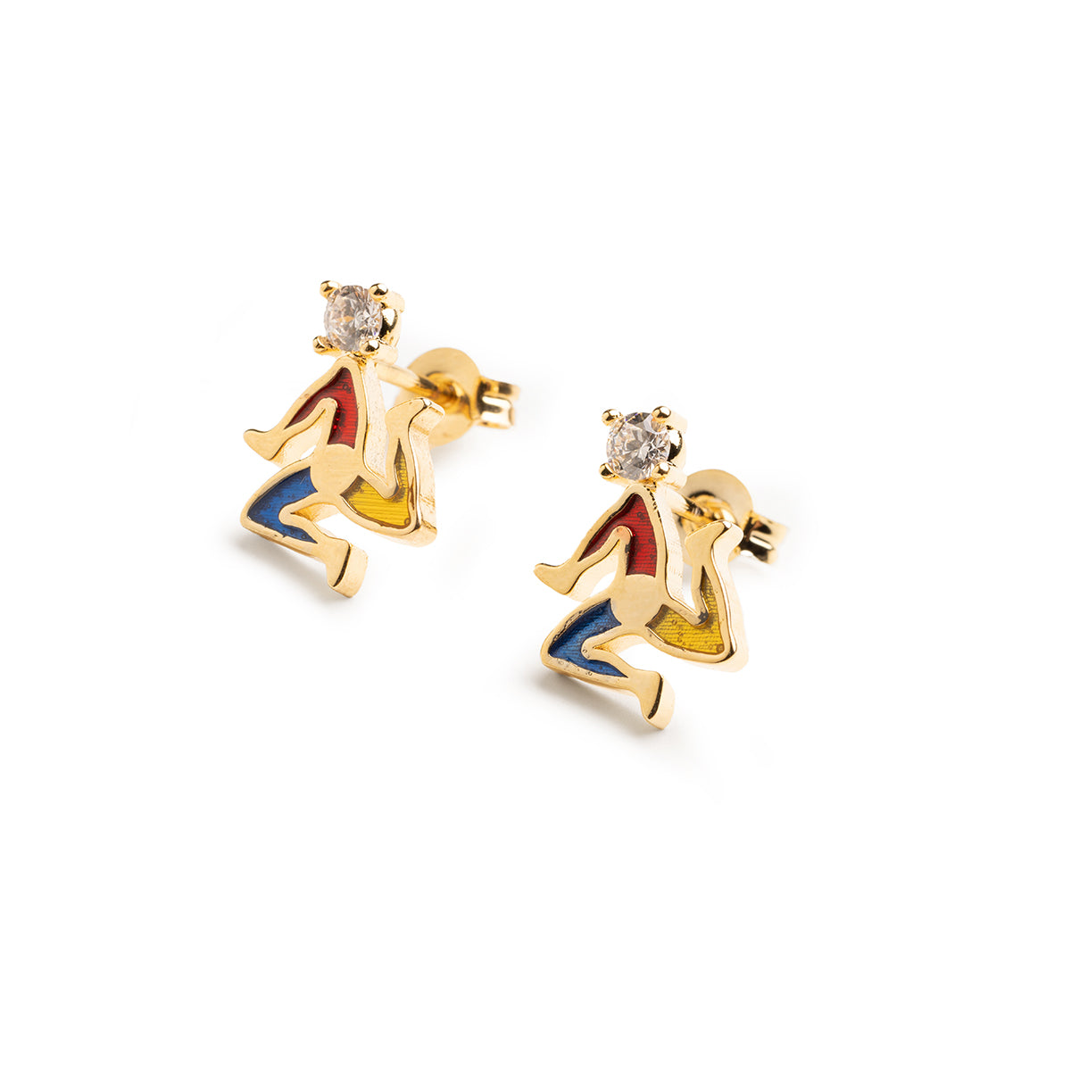 Easy Trinacria Earrings