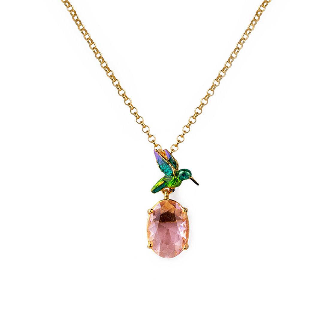Gem Hummingbird Pendant