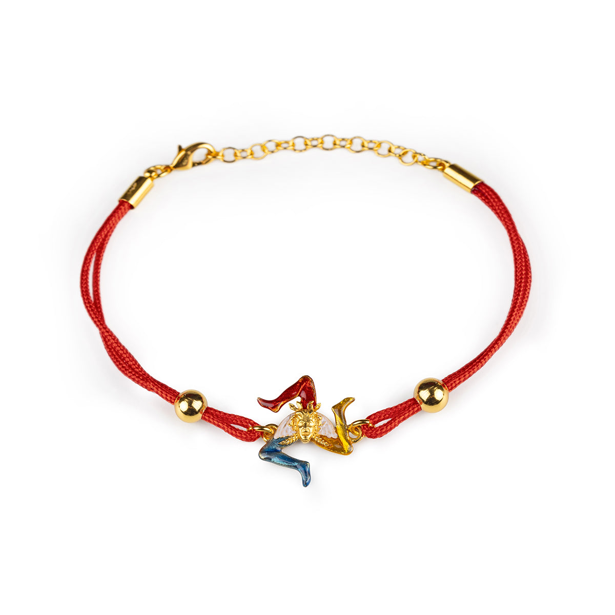Trinacria Cord Bracelet