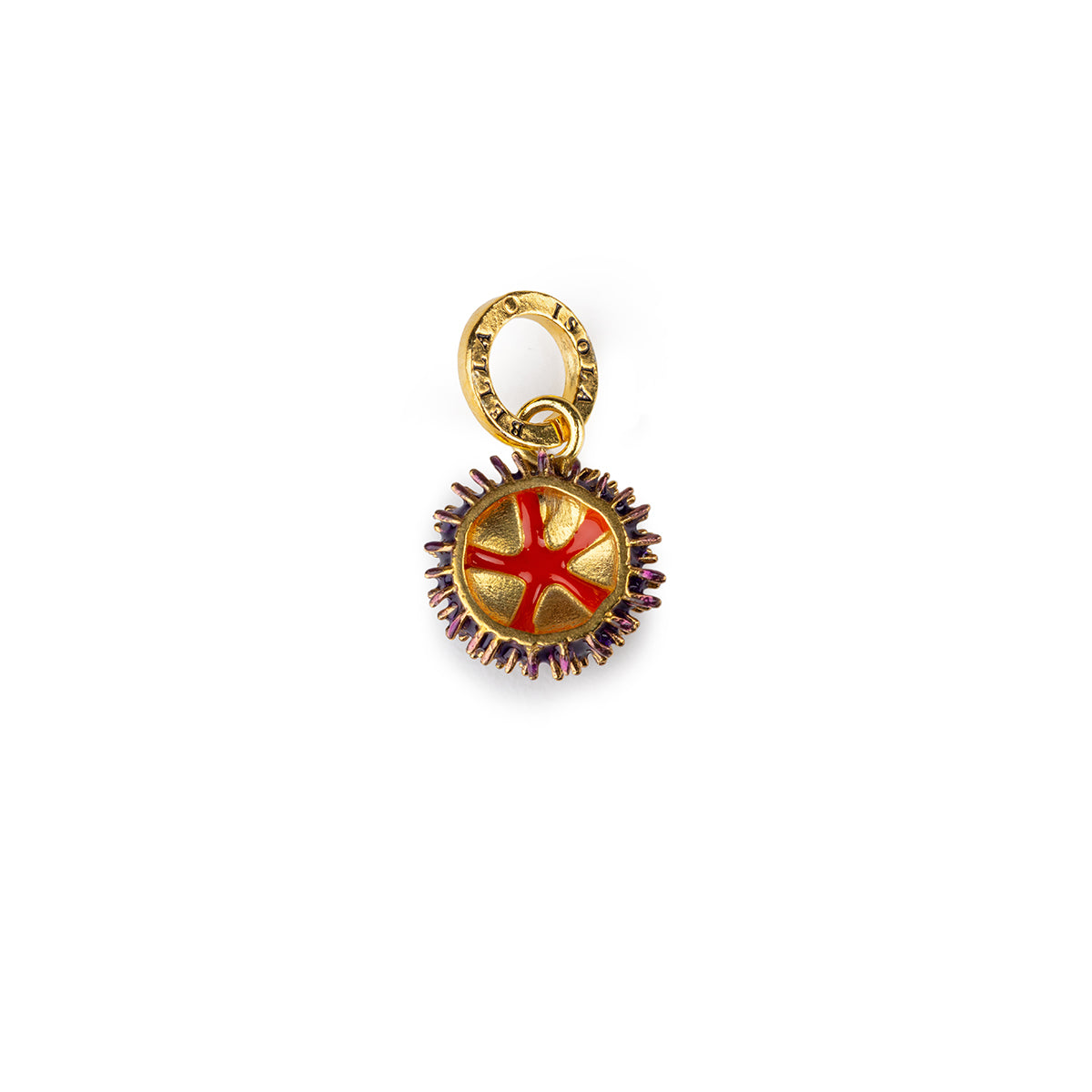 Hedgehog Spines Charm