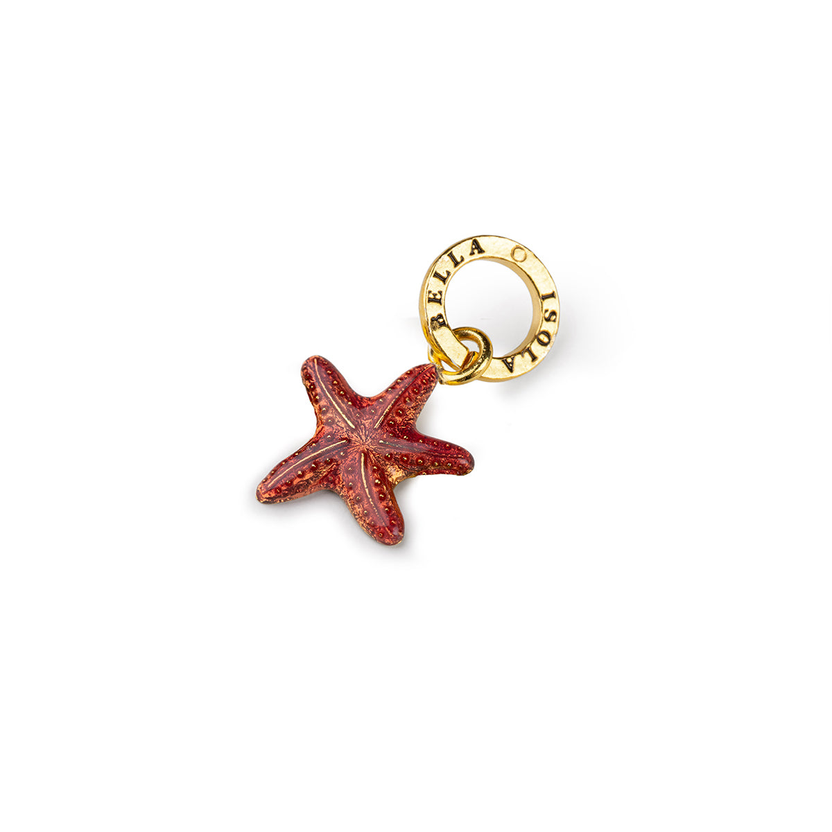 Red Starfish Charm