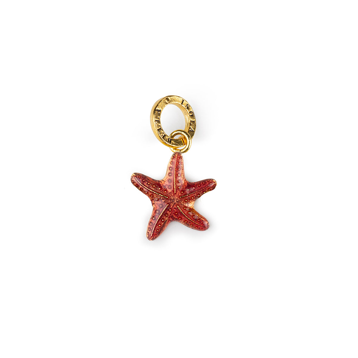 Red Starfish Charm