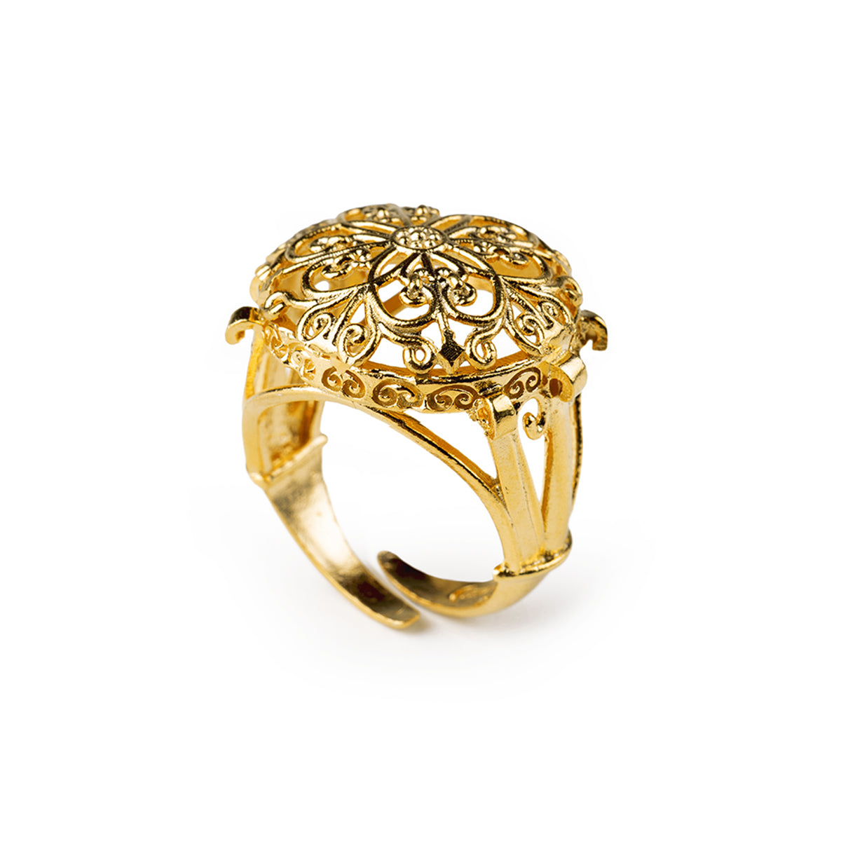 Gold Baroque Ring