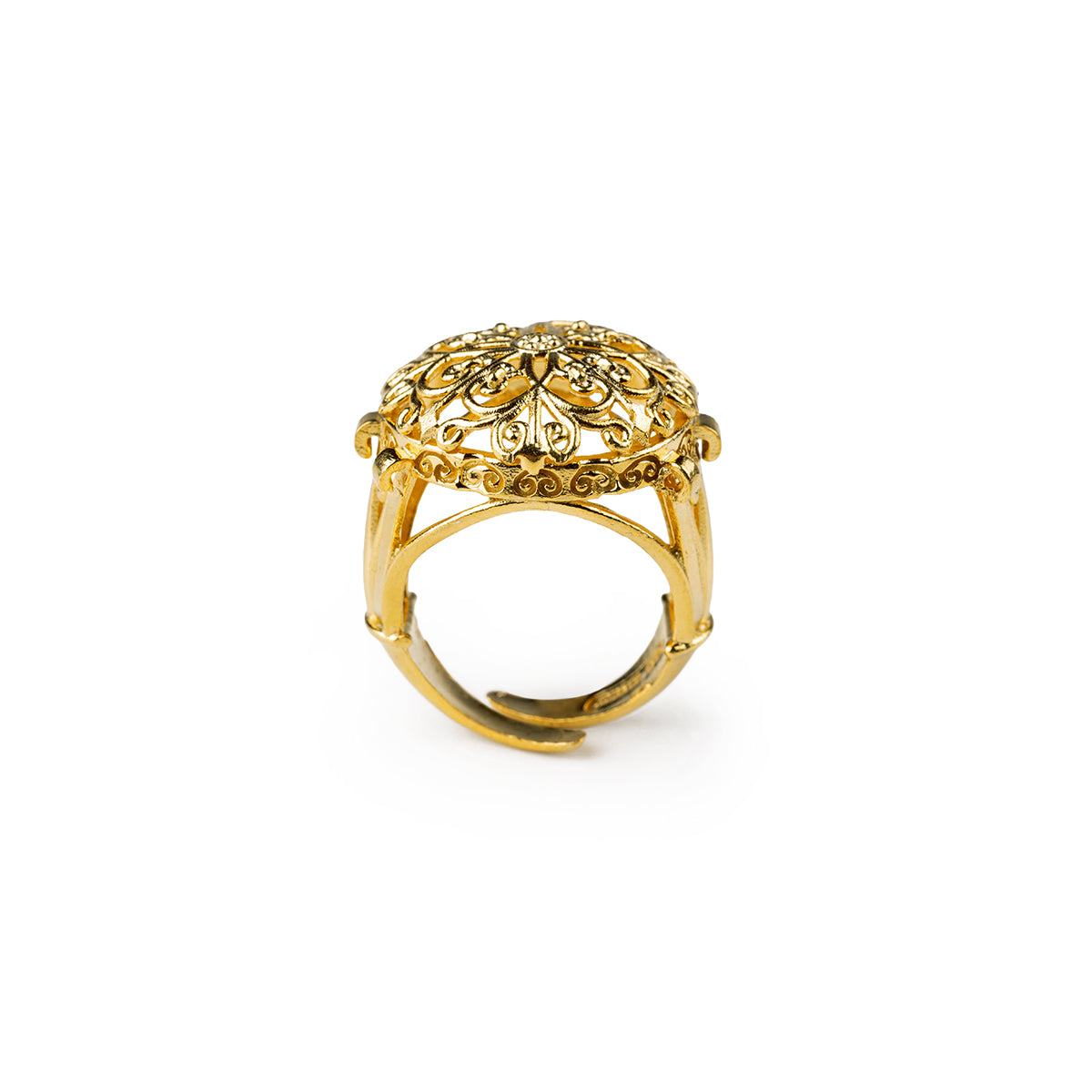 Gold Baroque Ring