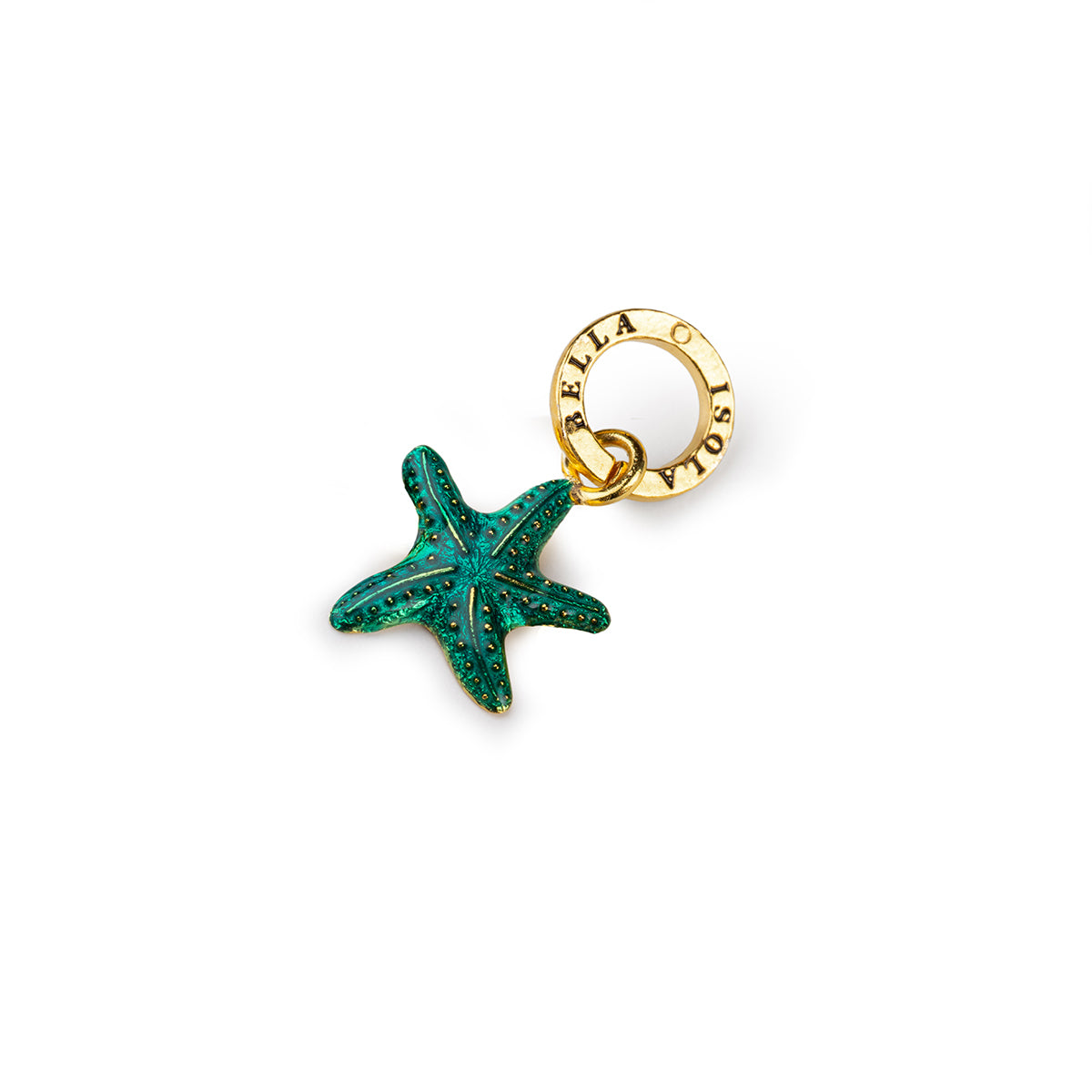 Turquoise Starfish Charm