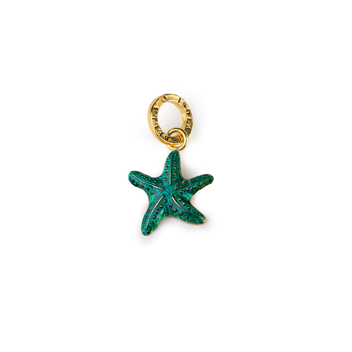 Turquoise Starfish Charm