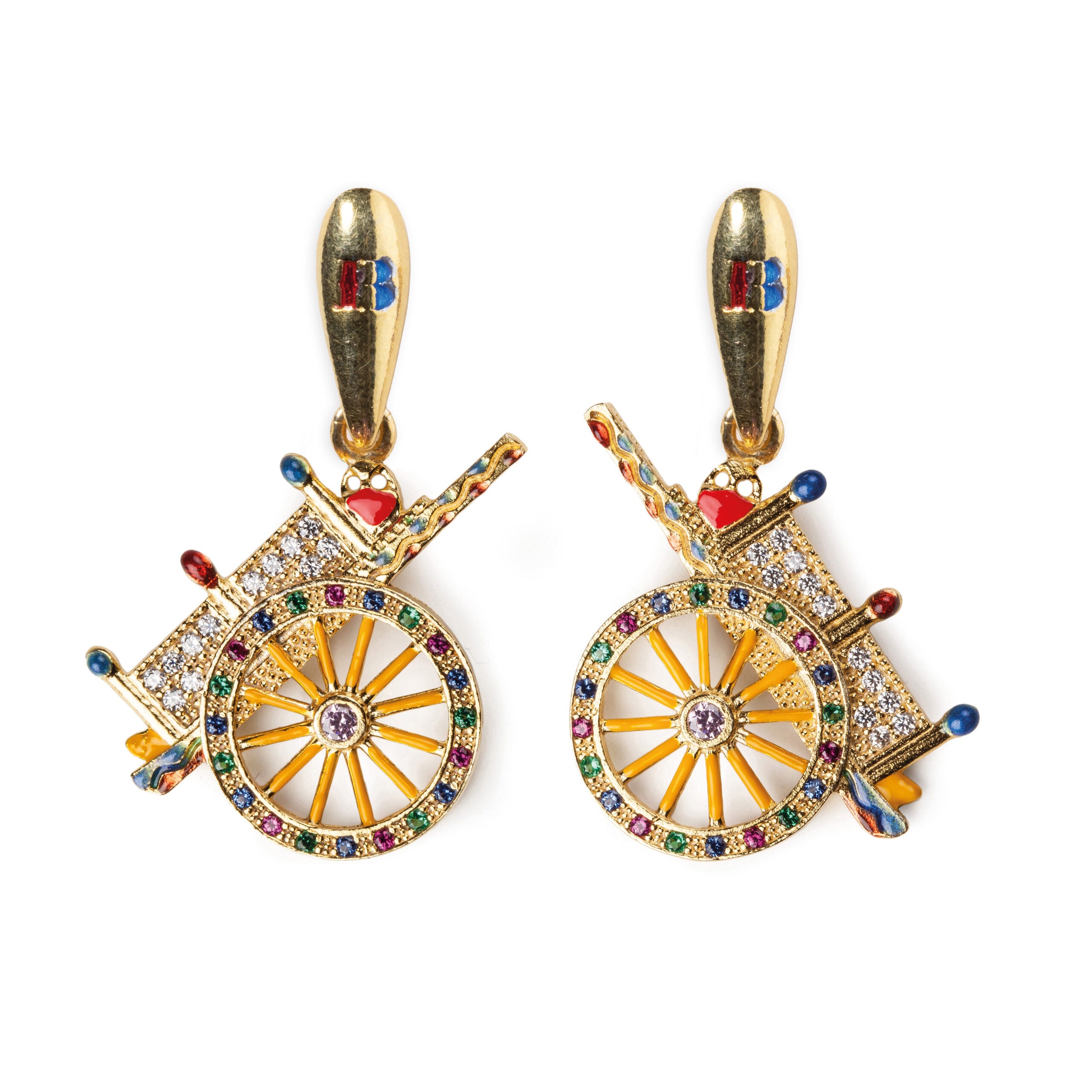 Cart Lapilli Earrings