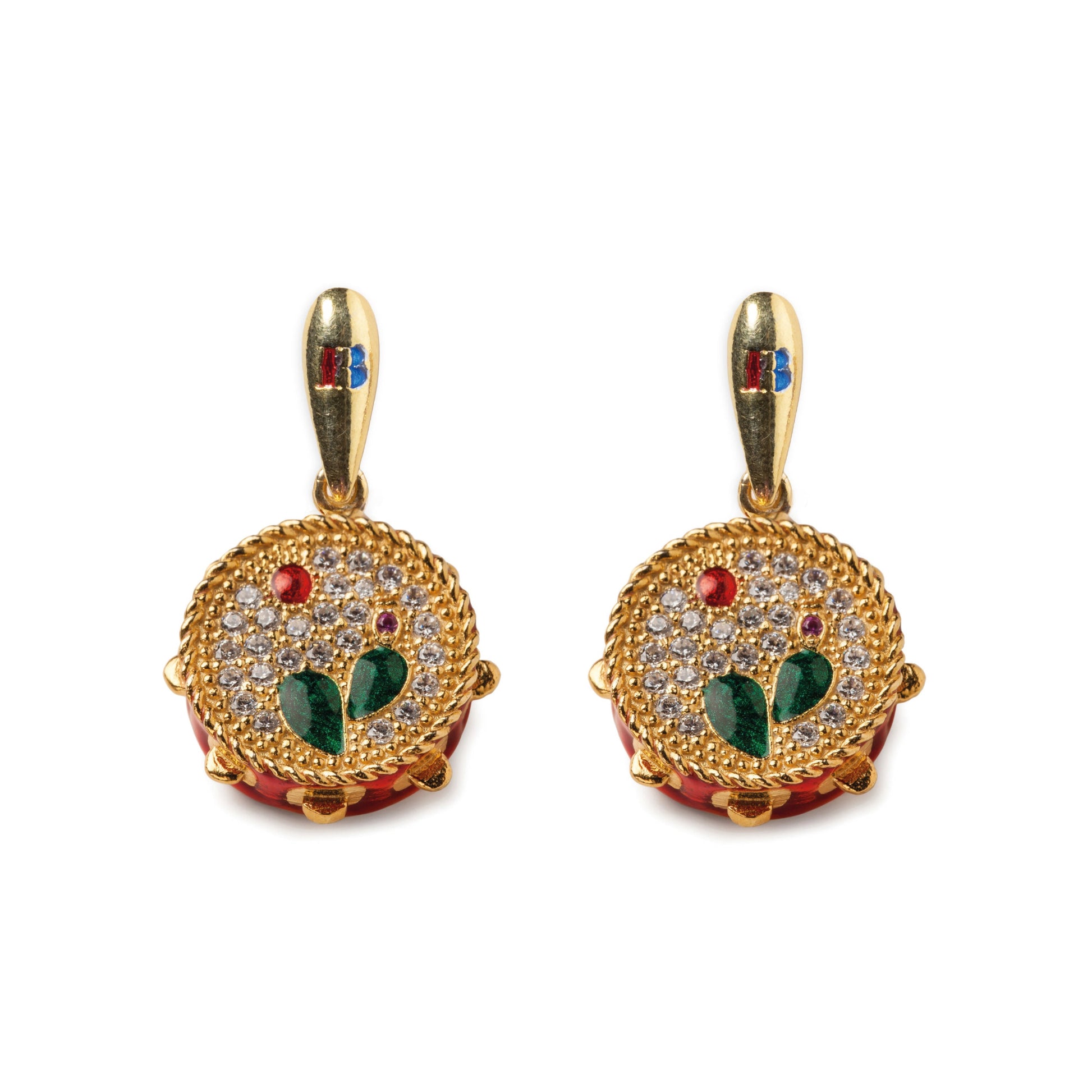 Lapilli Tambourine Earrings