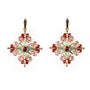 Orecchini Barocco Rosa