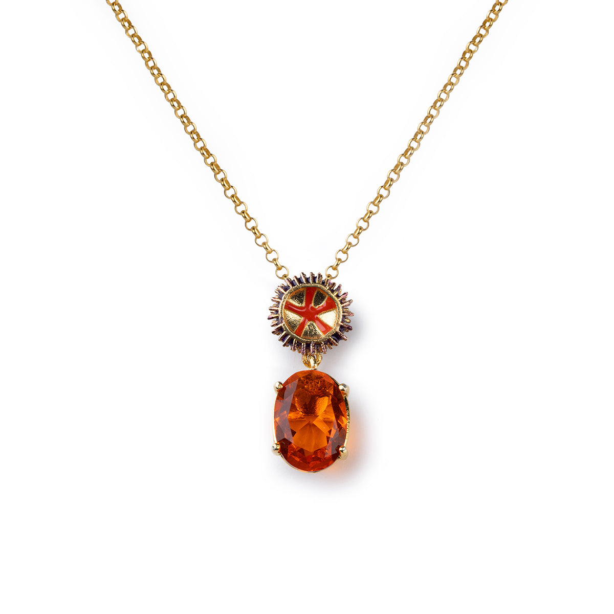 Sea Urchin Gem Necklace