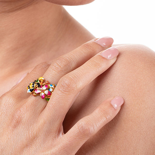 Secret Garden Bee Ring