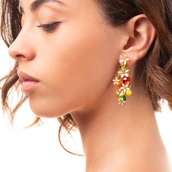 Zagara Flower Earrings
