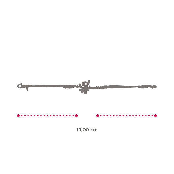 Bracciale Corallo Lapilli