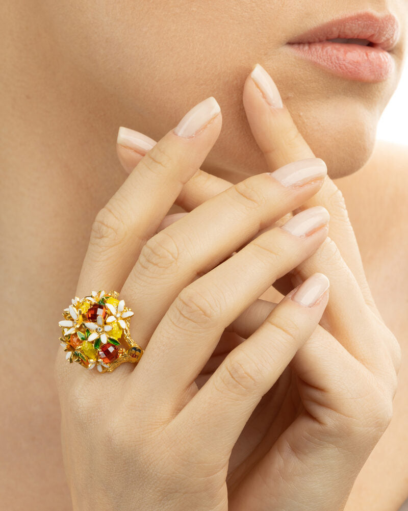 Zagara Flower Ring