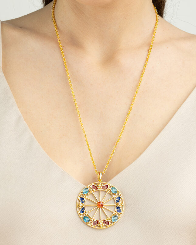 Anniversary Wheel Pendant