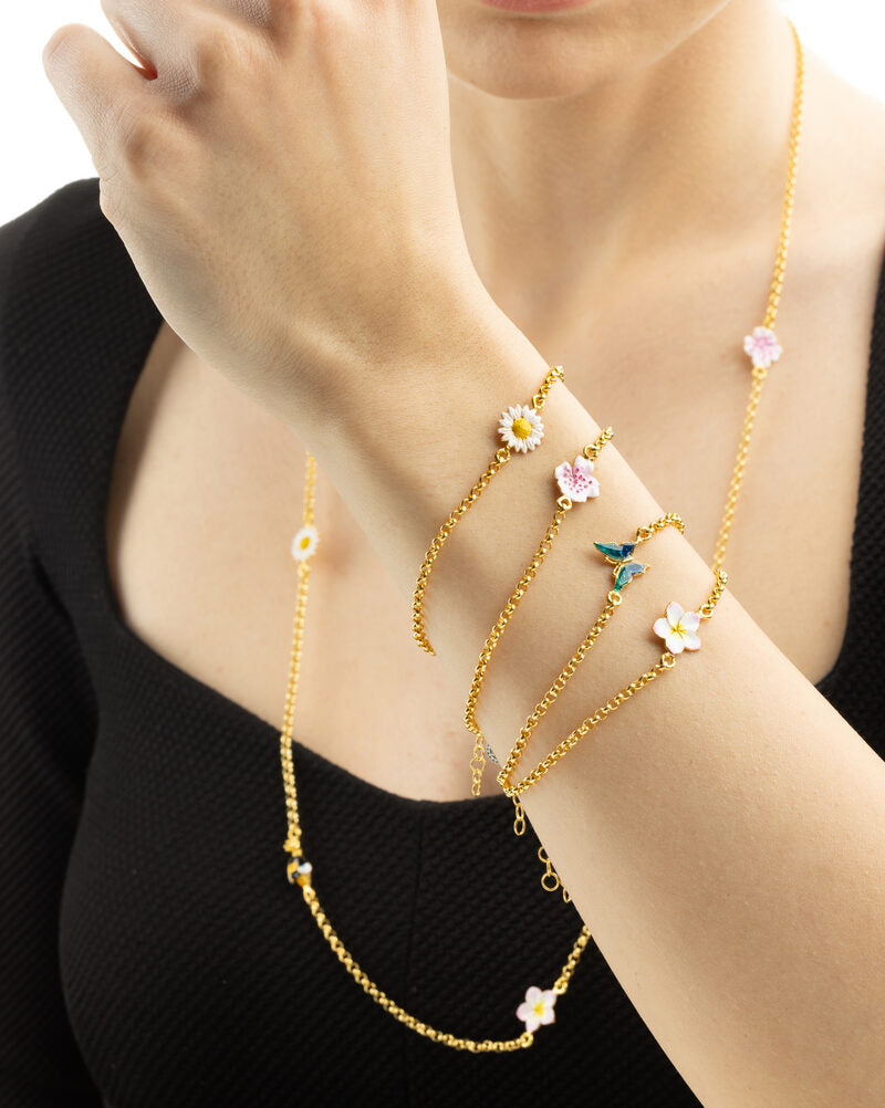 Peach Blossom Rolò Bracelet
