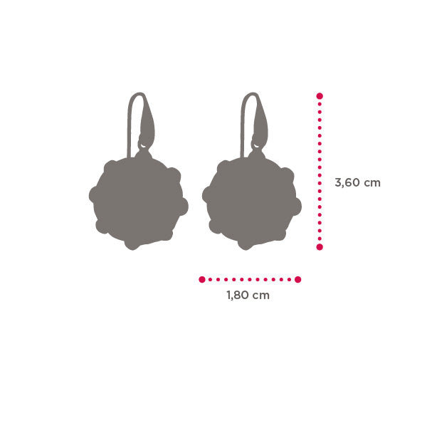 Lapilli Tambourine Earrings