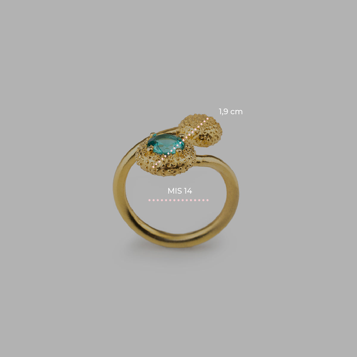 Mini Hedgehog Ring