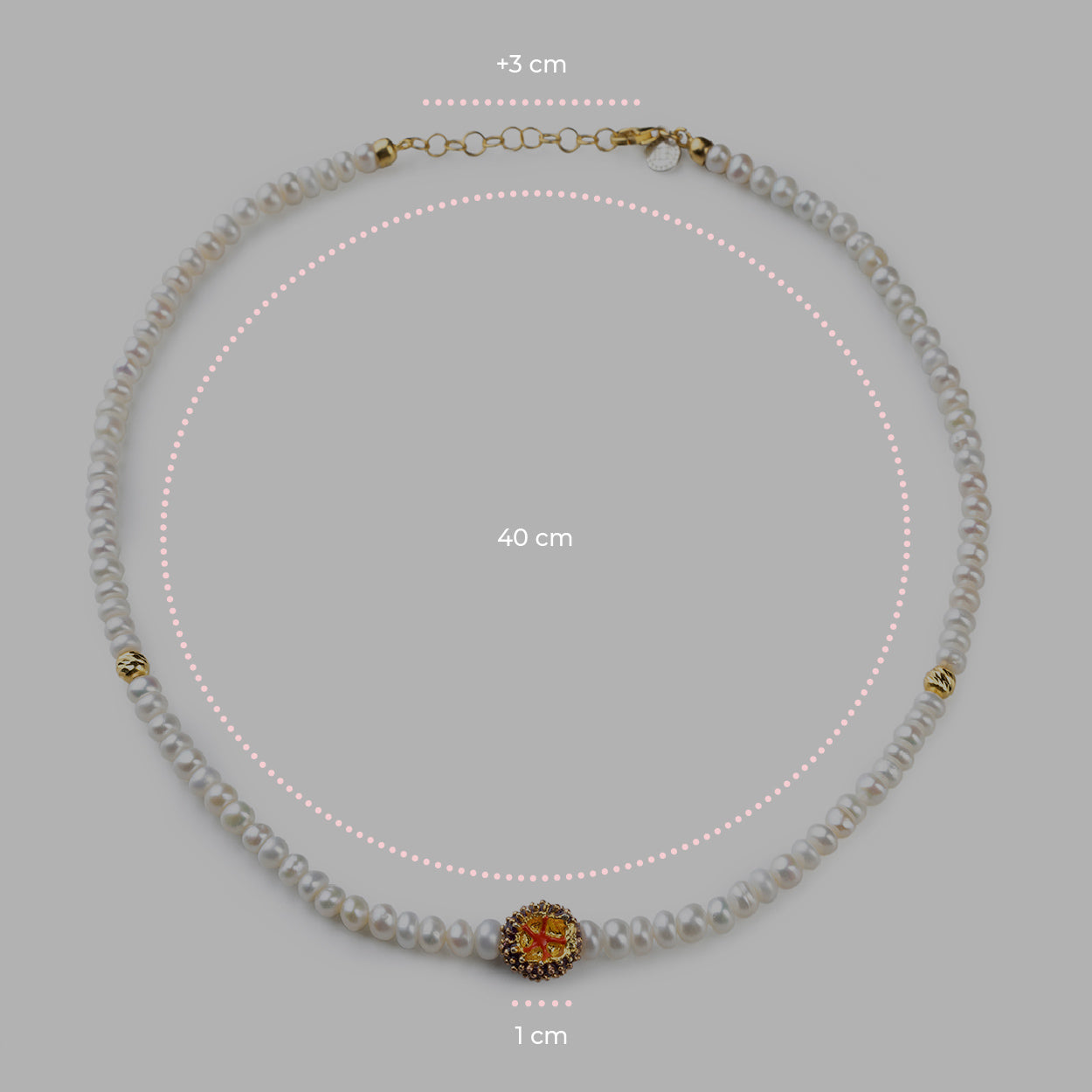 Collana  Perle Riccio
