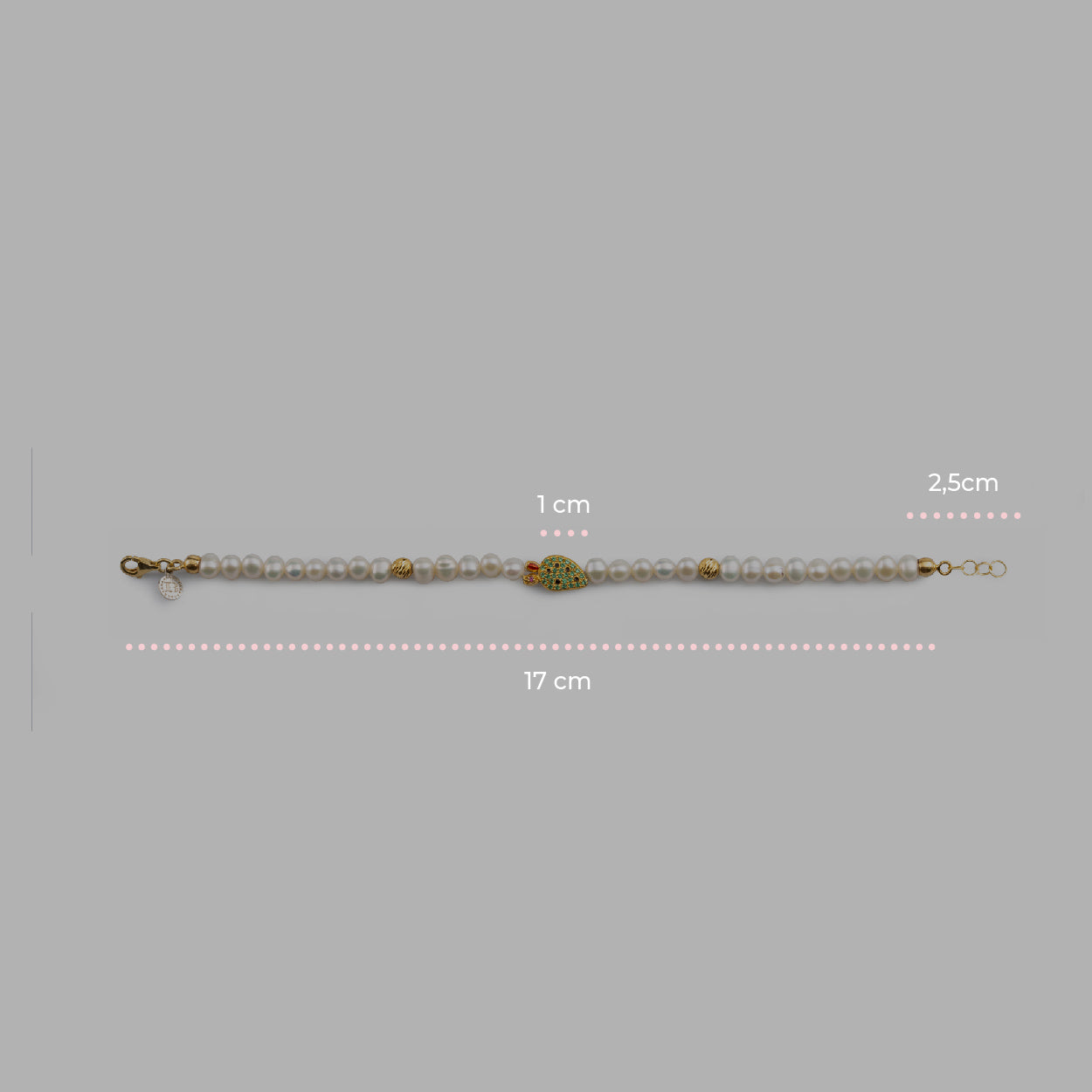 Pala Di Fico Lapilli Pearl Bracelet