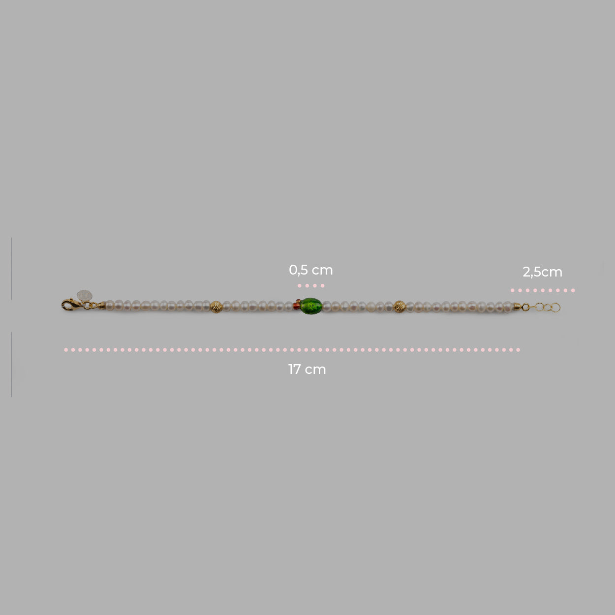 Armband Perlen Mini Feigenkaktus