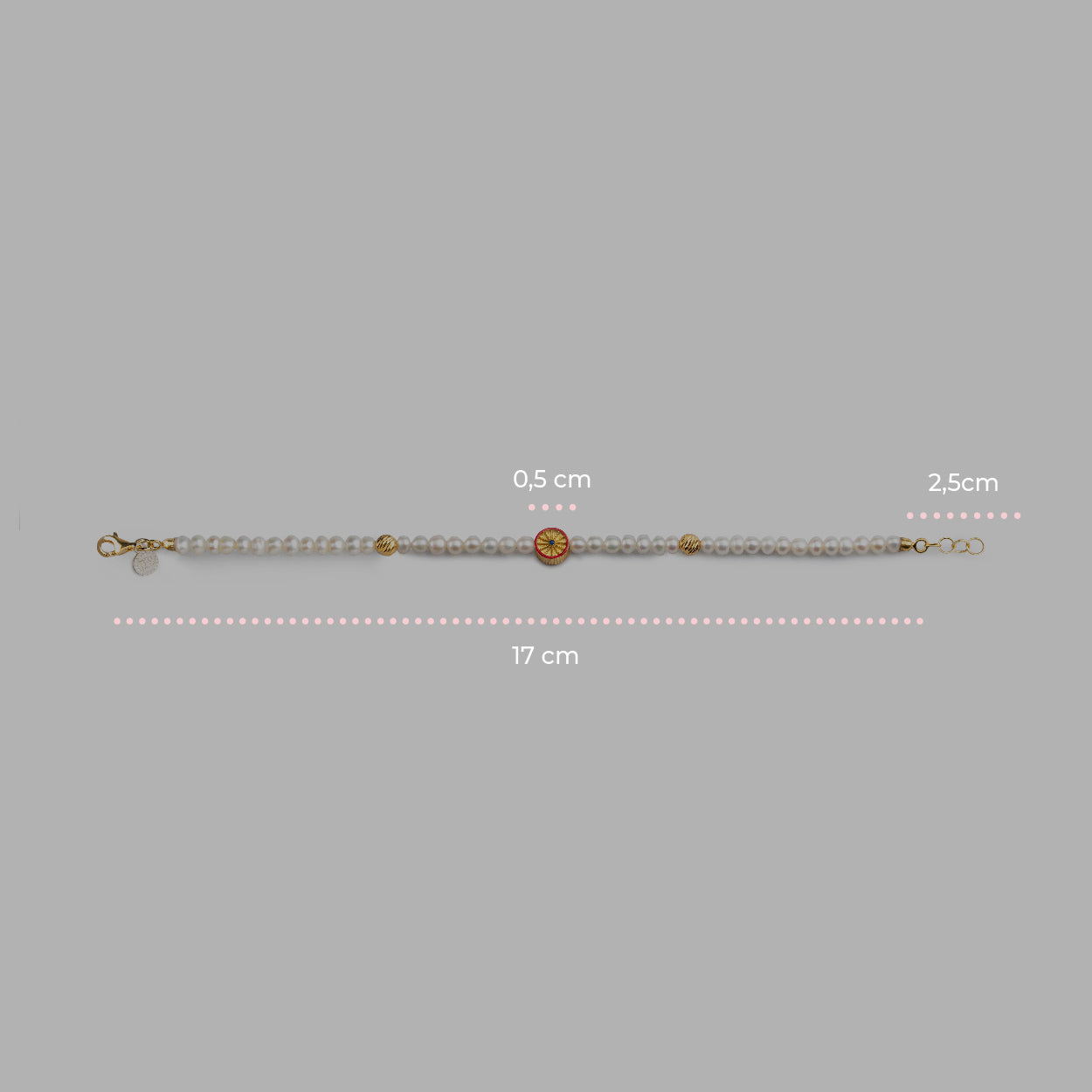 Bracciale Perle Mini Ruota
