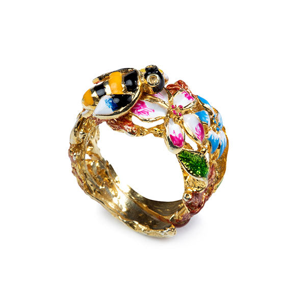 Secret Garden Bee Ring