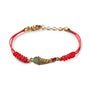 Armband Kreuz-Ass Lavasteine