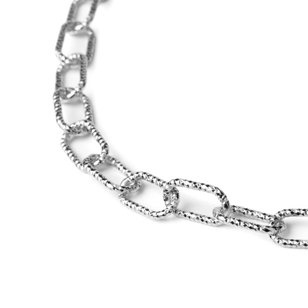 Base Bracciale Diamantato Rodio
