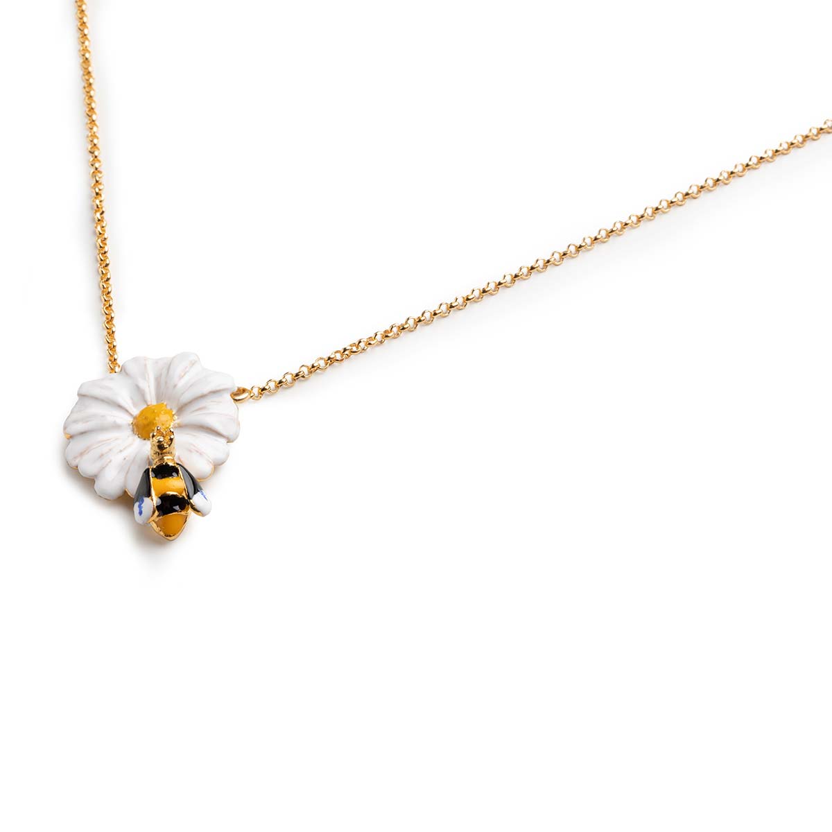 Bee/Daisy Necklace